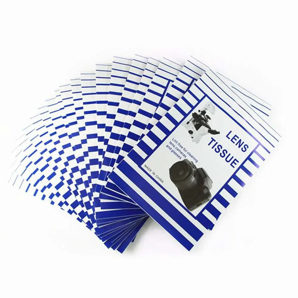 50 PCS Screen Camera Lens Cleaning Paper 10*15cm Brand New Lens Cleaning Paper Camera Cleaning Kit