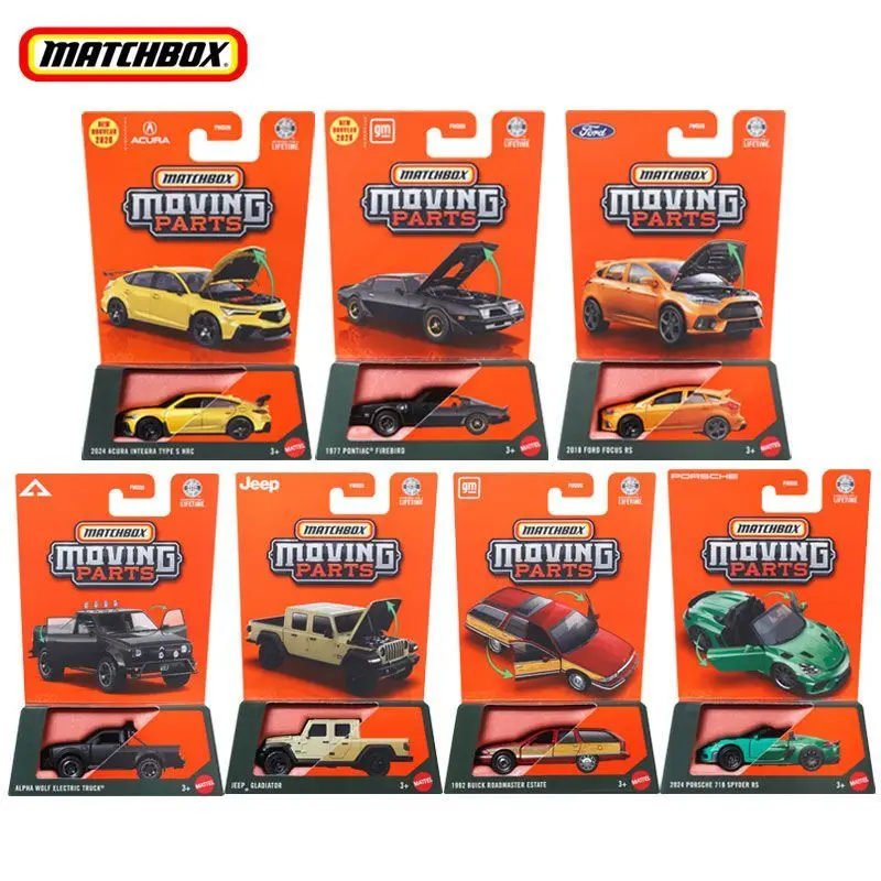 

2026 Matchbox FWD28 Mobile Door Opening Series 2024 ACURA INTEGRA TYPE S HRC 1977 PONTIAC FIREBIRD 1/64 Die-Cast Car Model Toys