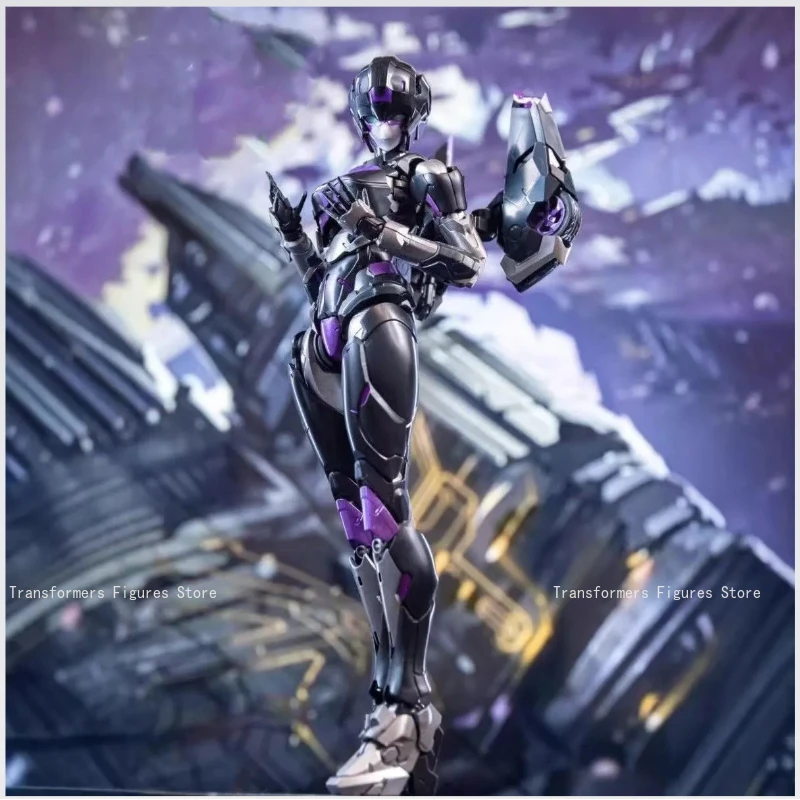 In Voorraad Transformers Charmant Infinity ko M66337 Dark Hunter Arcee Verjaardagscadeau Model Figuur Transformers Echt Speelgoed