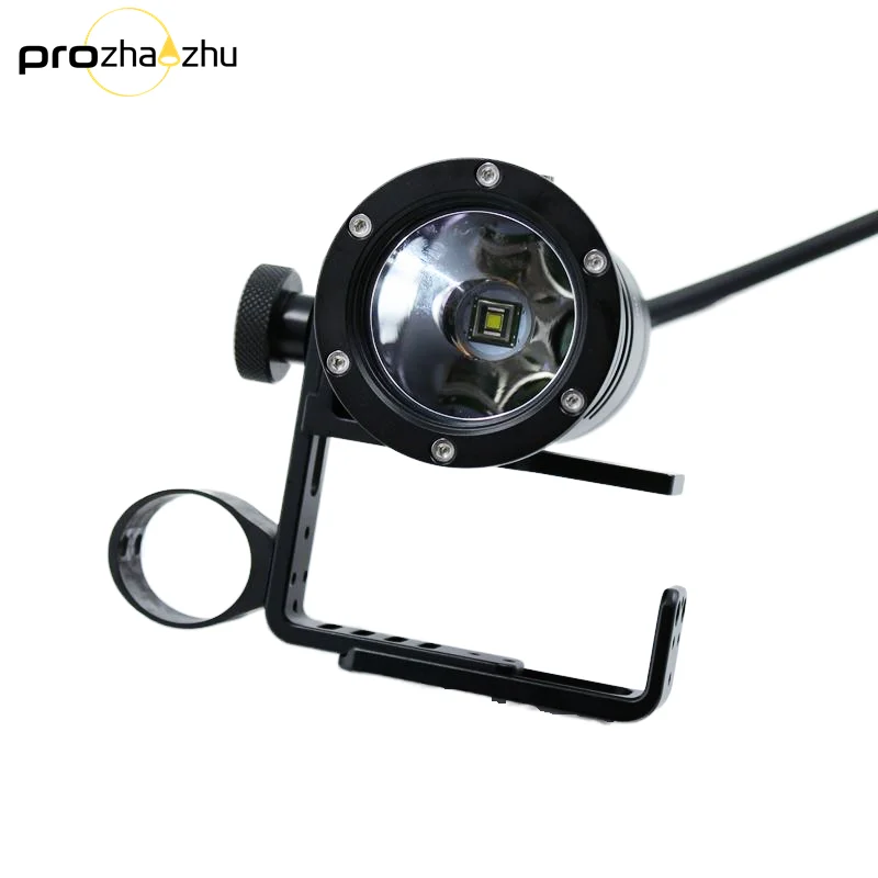 Profesional SBT90 6000 Lumen Canister Diving Light IP68 Waterproof 150M Scuba Diving Light With Goodman Handle