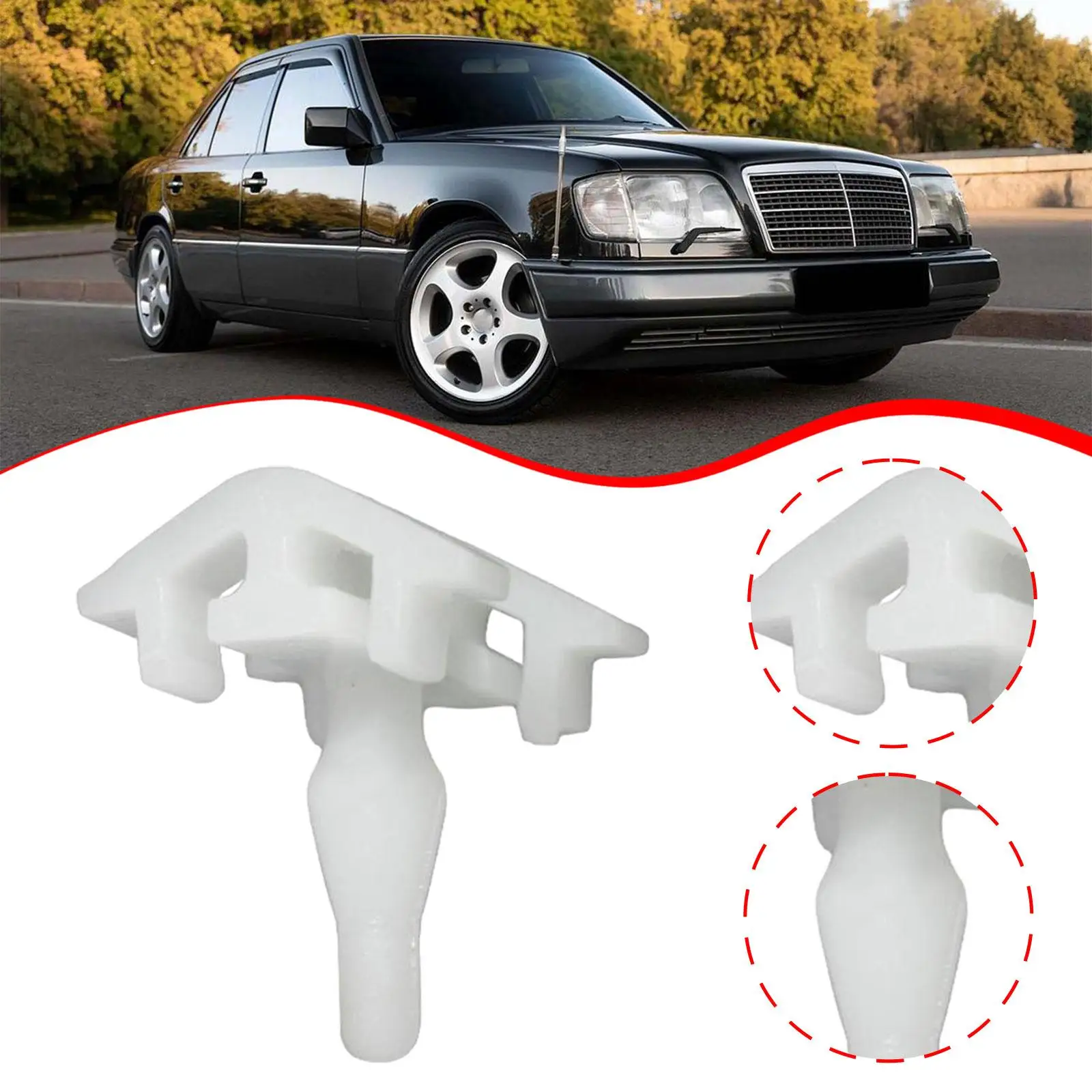 

Крепежный зажим для обшивки кузова автомобиля A0019883181, легко устанавливаемые аксессуары для замены