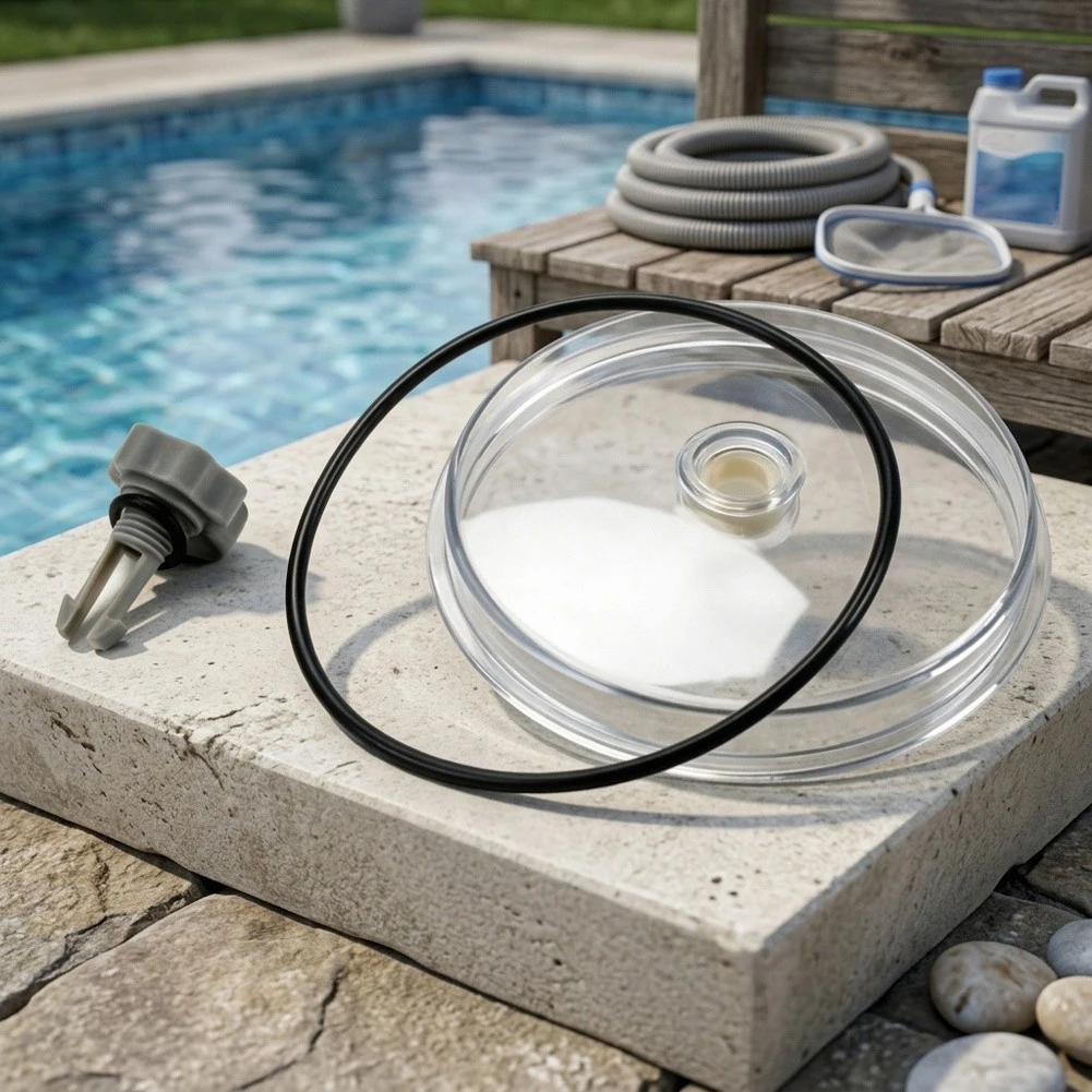 Replacement Pool Filter Lid 11480 Compatible With SF60110 26339EH 28679EG Includes Air Release Valve Pool Equipment Parts