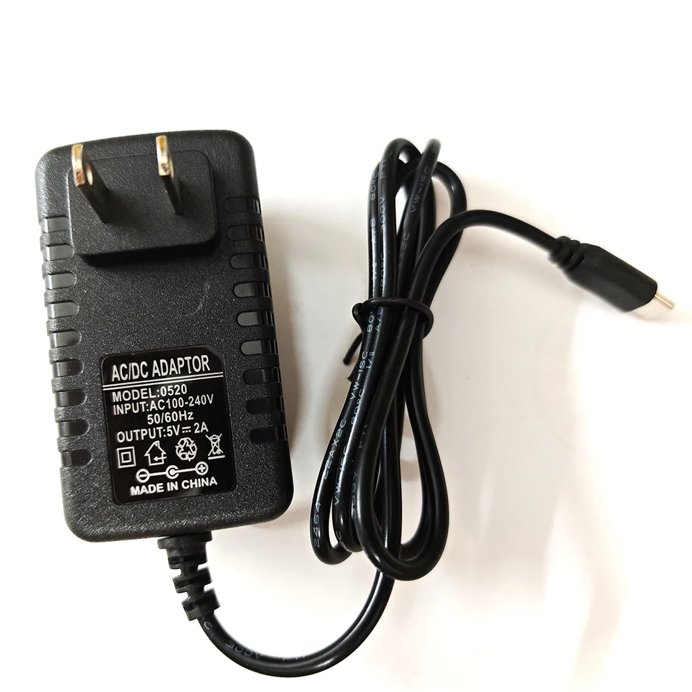DC Power Adapter 220V To 5V 2A TYPE C 2000MA Charger Five-volt Two-Amp Conventional Power Set-top Box Socket