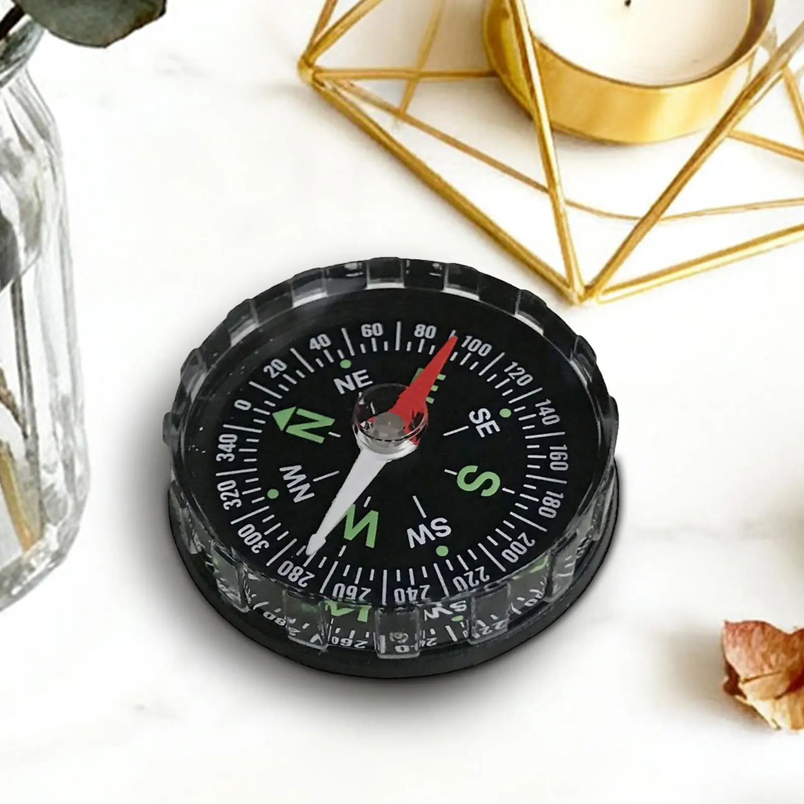 Portable Mini Compass Handheld Waterproof Outdoor Camping Hiking Survival Guider Navigation Compass Practical Guider Tools