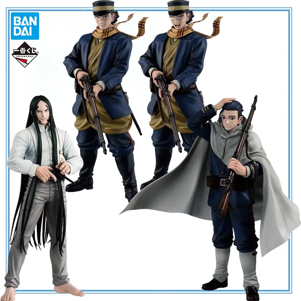 

100% Original in Stock Bandai Spirits Ichiban Kuji Golden Kamuy Sugimoto Saichi Ogata Hyakunosuke Oosawa Fusatarou Model Toys