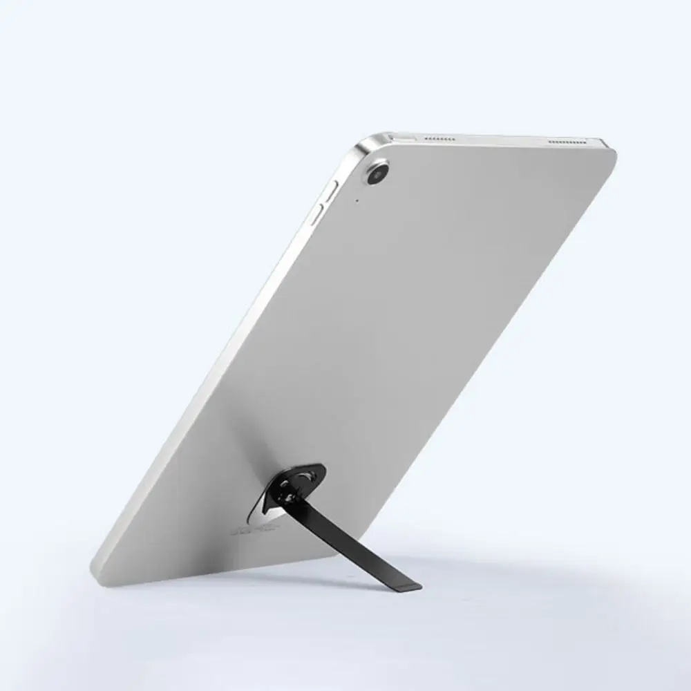 

Practical Foldable Phone Holder Ultra Thin 90° Rotating Tablet Stand Holder Alloy Anti Slip Tablet Bracket