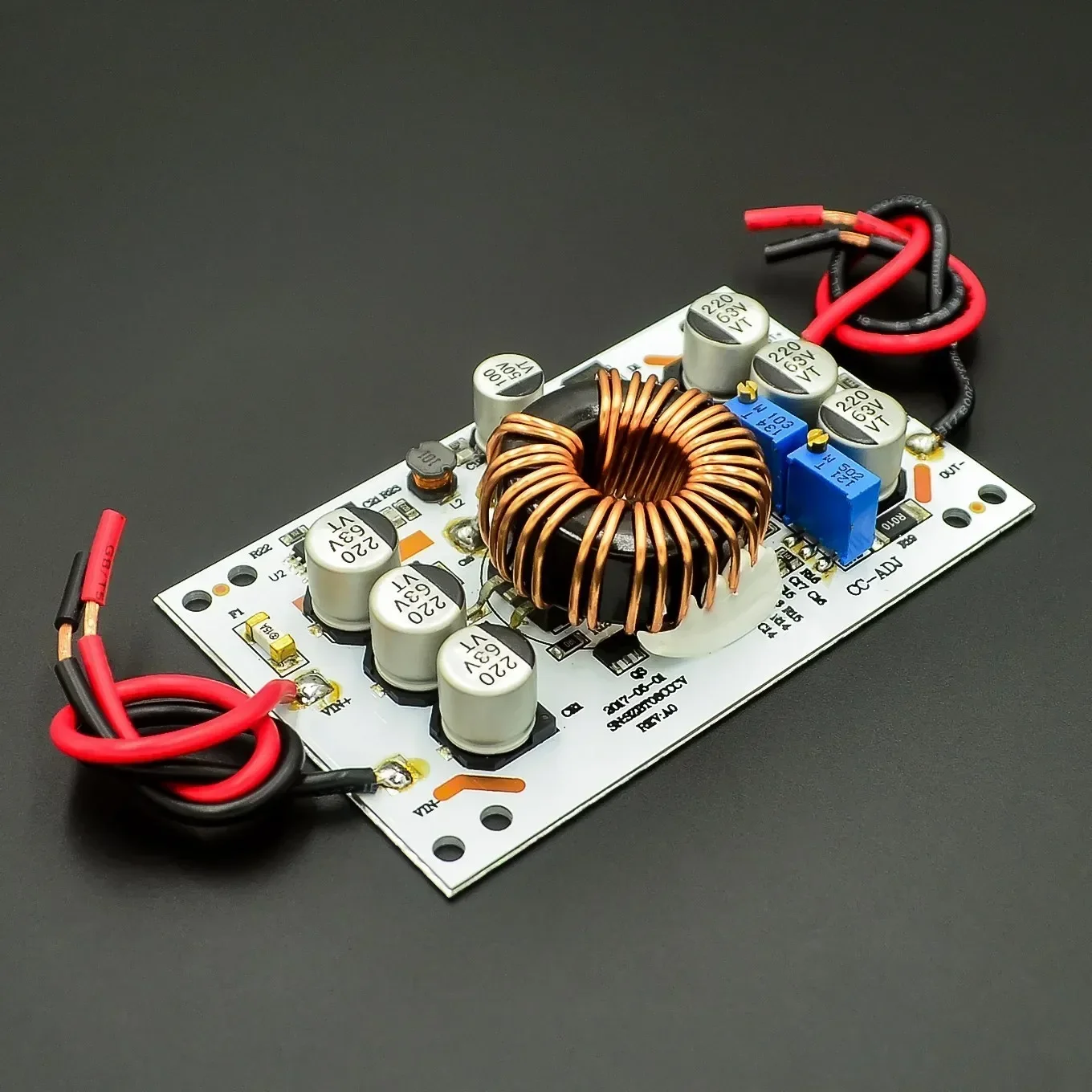 600W Aluminium Plaat DC-DC Boost Converter Verstelbare 10A Step Up Constante Stroom Voedingsmodule Led Driver Voor Arduino