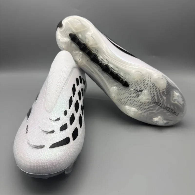 

Mens Soccer Cleats Outdoor Training Turf Football Boots Lightweight Breathable Youth Boys Athletic Training Sneakers for TF/FG