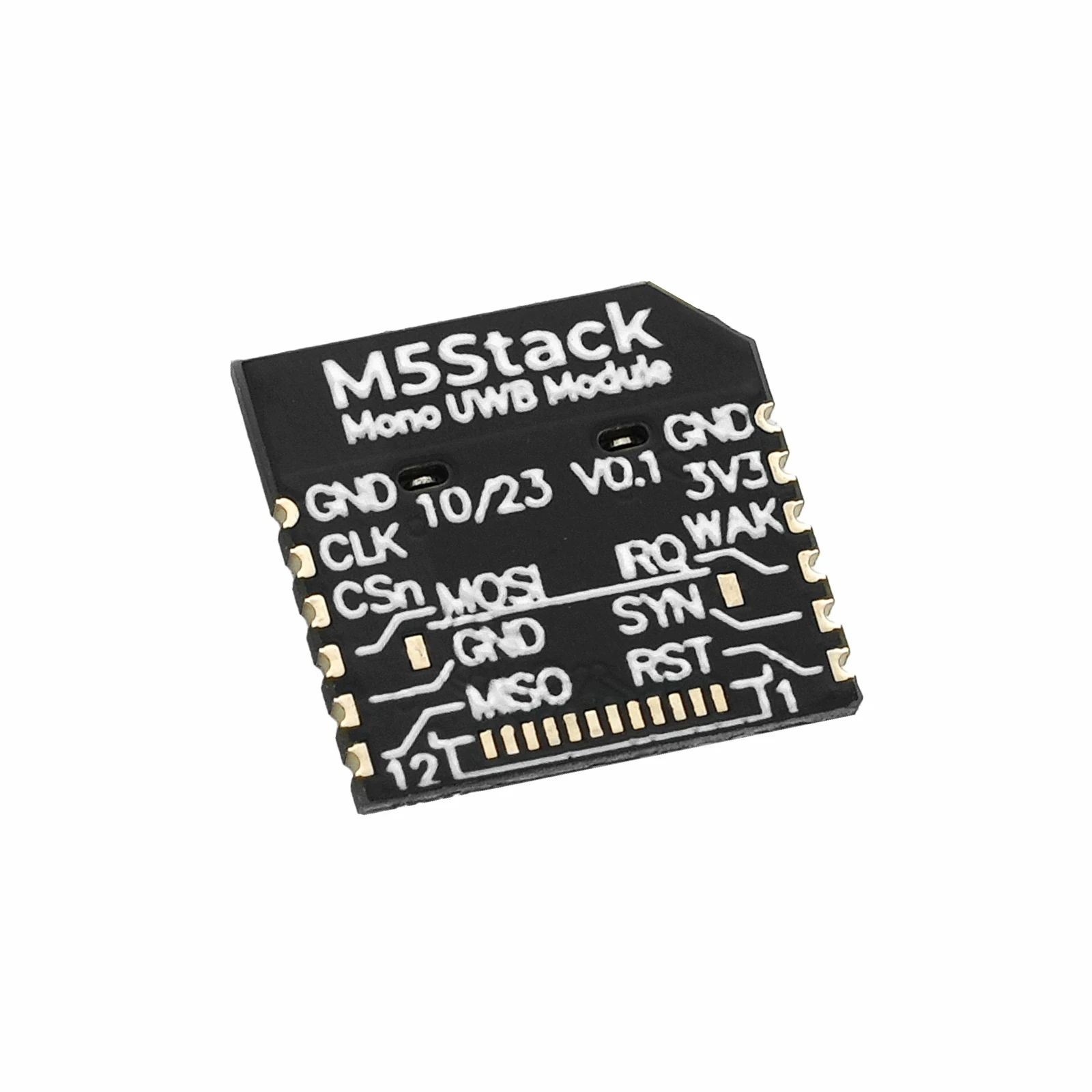 Oficjalny moduł UWB M5Stamp firmy M5Stack (QM33120W) — zdjęcie produktu 3