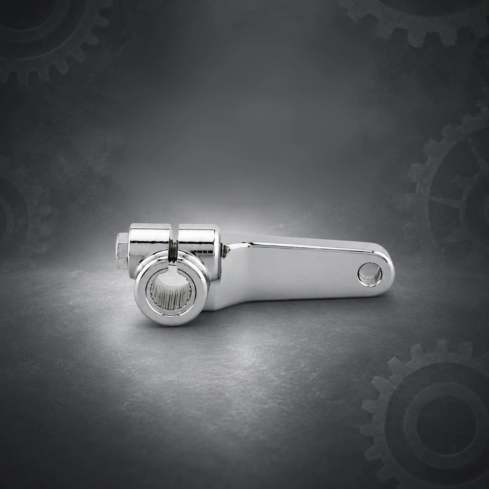 Aluminum Alloy Gear Bracket Metal Body Motorcycle Shifting Bracket Gear Assist Mount Lever-Design Type Circular Mounting