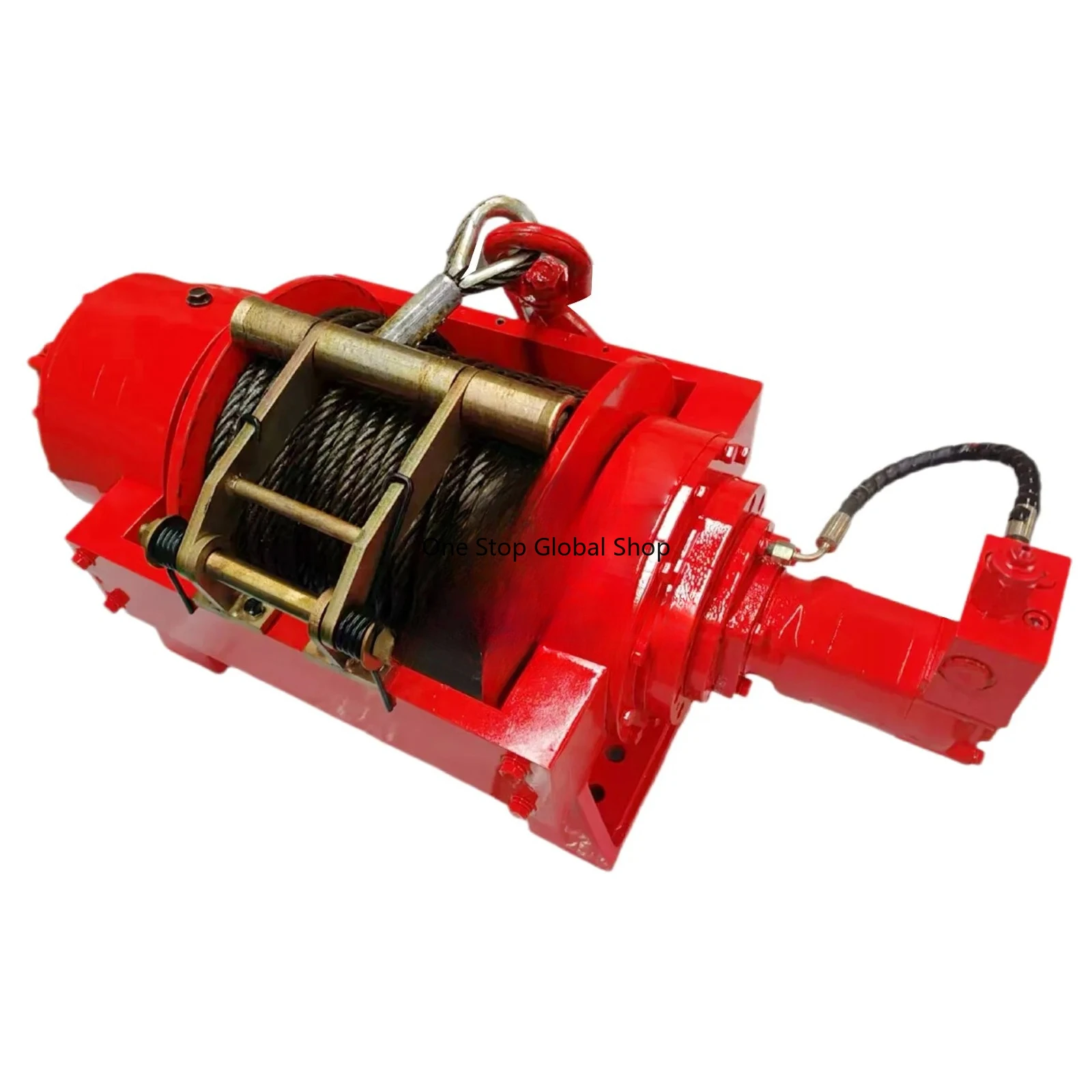 

All-Terrain 10 Ton Hydraulic Winch Kit for Off-Road Vehicle Recovery and Expeditions