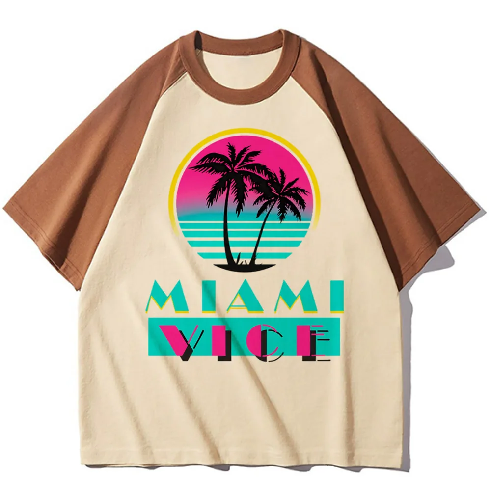 Miami Vice shirt women jojifuku meme summer t shirt party alternative  grunge cute
