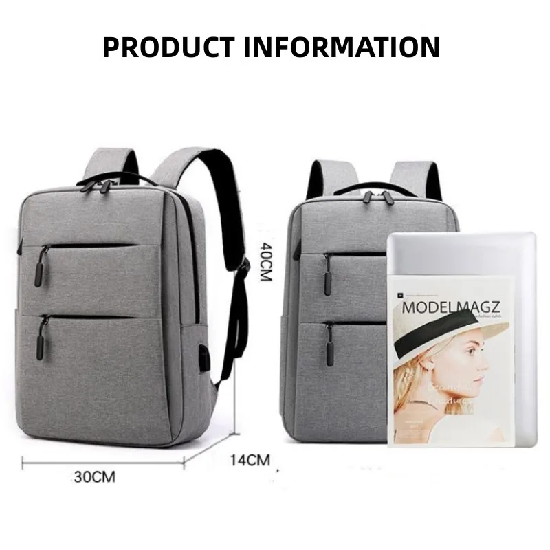 Men Large Capacity Backpack Lightweight Business Multipurpose Travel Bag Outdoor Nylon Waterproof Camping Bookbag Computer Bag