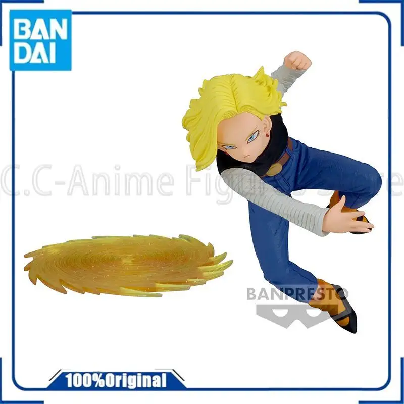 In Stock Banpresto Dragon Ballz Gxmateria Android 18 Figure Anime Boxed Genuine Model Dolls Toy Ornament Child Festival Gift