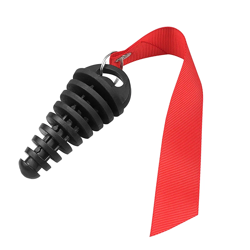 Tappo per tubo di scarico Moto Motocross Tubo di scappamento Tappo di spurgo aria in gomma Silenziatore di scarico Tappo di lavaggio Protezione per tubo con Streamer