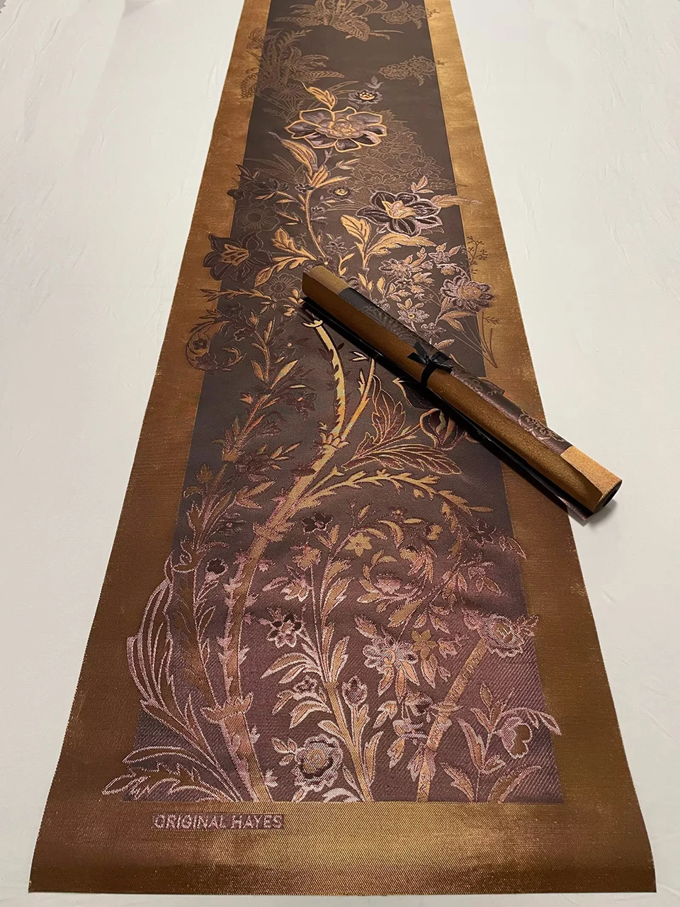 Luxuriöses Grandmaster Hayes Gele & Ipele Set 2-teilig, Nigerianischer Aso Ebi Sego Stoff für Afrikanische Kopfbedeckungen & Turbane, 48x210cm TX-6 – Detail 15