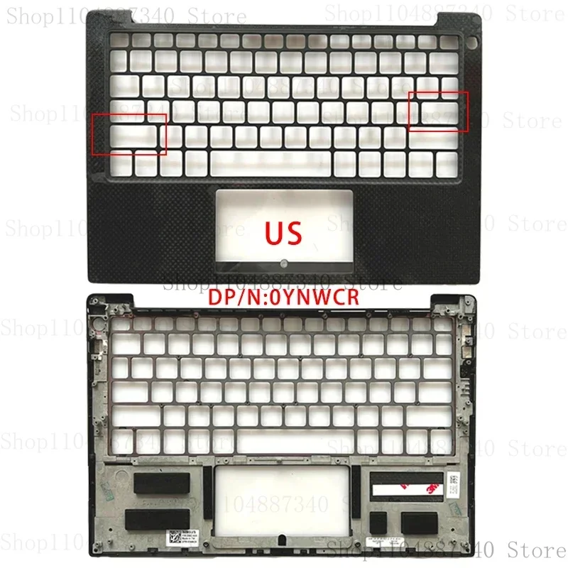 z-new-for-dell-xps-13-9370-9380-7390-9305-replacement-laptop-accessories-palmrest-0ynwcr-0fncv1-black-c-cover