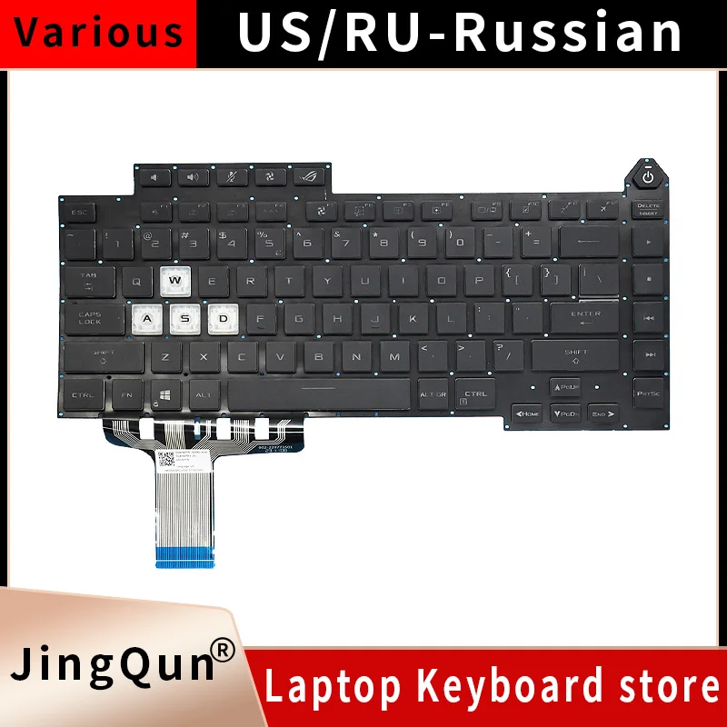 SP/US/Russian Laptop Keyboard for Asus ROG Strix G15 G513Q G513RC G513QR G513QE/QM G513IM G513IC G513QECC G513RM G513RW
