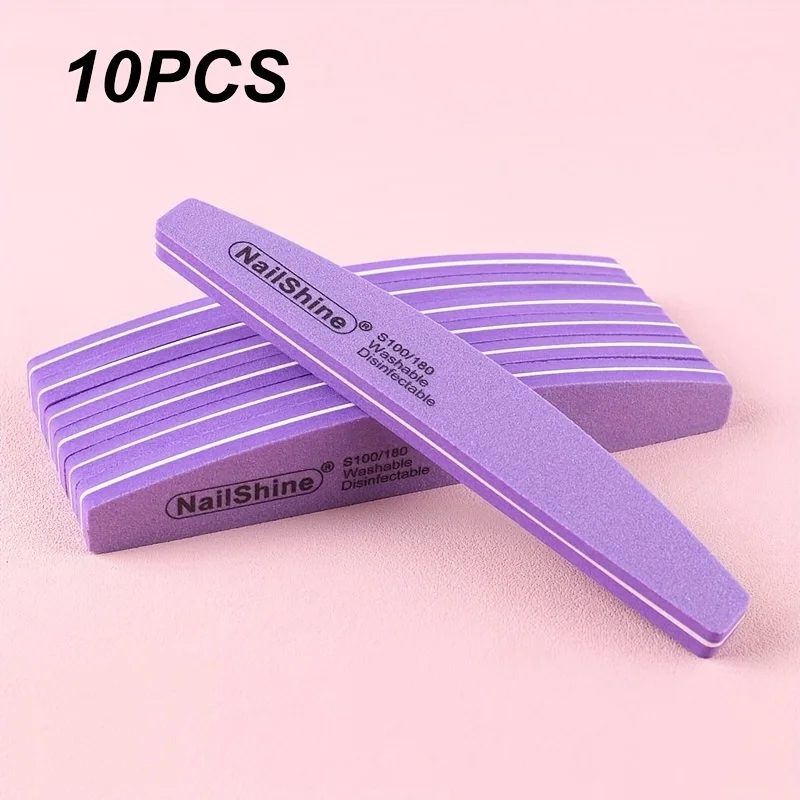 2/5/10PCS Professionelle doppelseitige Nagel Datei Block Bunte Schwamm Nagellack Polieren Schleifen Puffer Streifen polieren Pediküre