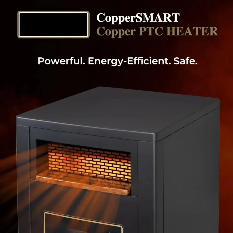 Electric Space Heater -Portable Heater for Large and Small Rooms - Energy Efficient, Infrared, Lifetime Filter