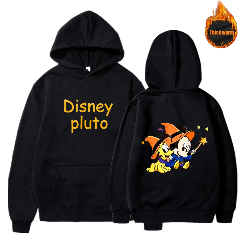 

Pluto Dog Women Hoodie Autumn Winter Long Sleeve Sweatshirt Streetwear Hooded Sweatshirt Men Clothes Casual Pullovers