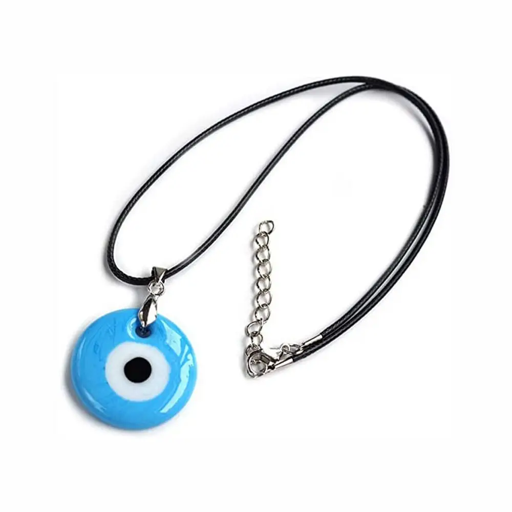Neck Rope Jewelry Gift Friendship Lucky Couple Necklace Party Amulet Necklace Necklace for Women Blue Eye Pendant Choker