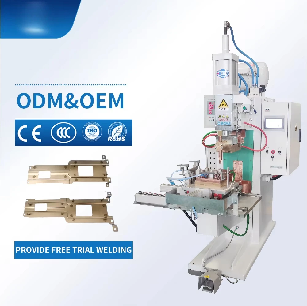 تعمل آلة لحام البقعة الأوتوماتيكية الهوائية ذات المرحلة الواحدة