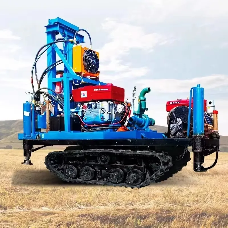 جنوب أفريقيا بالجملة 100 متر 120 متر جهاز حفر آبار المياه الهيدروليكي الصغير لمعدات الحفر المنزلية ساندي روكي #5