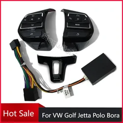 Multimedia button steering wheel switch Andriod remote control for VW jetta golf 5 6 polo 9N 6R Bora touran caddy tiguan tuning