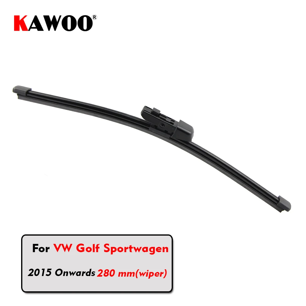 

KAWOO Car Rear Wiper Blades Back Window Wipers Arm For Volkswagen Golf Sportwagen Hatchback (2015 Onwards) 280mm Car Accessories