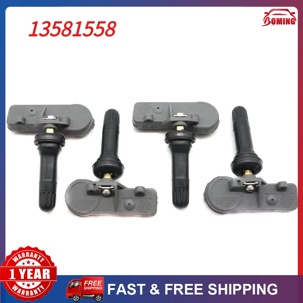 Capteur de pression des pneus TPMS 315Mhz 13581558 pour Buick GMC Cadillac Chevrolet Brilliance SAAB 9-4X 9-5 ROEWE 950 12768826 13540601