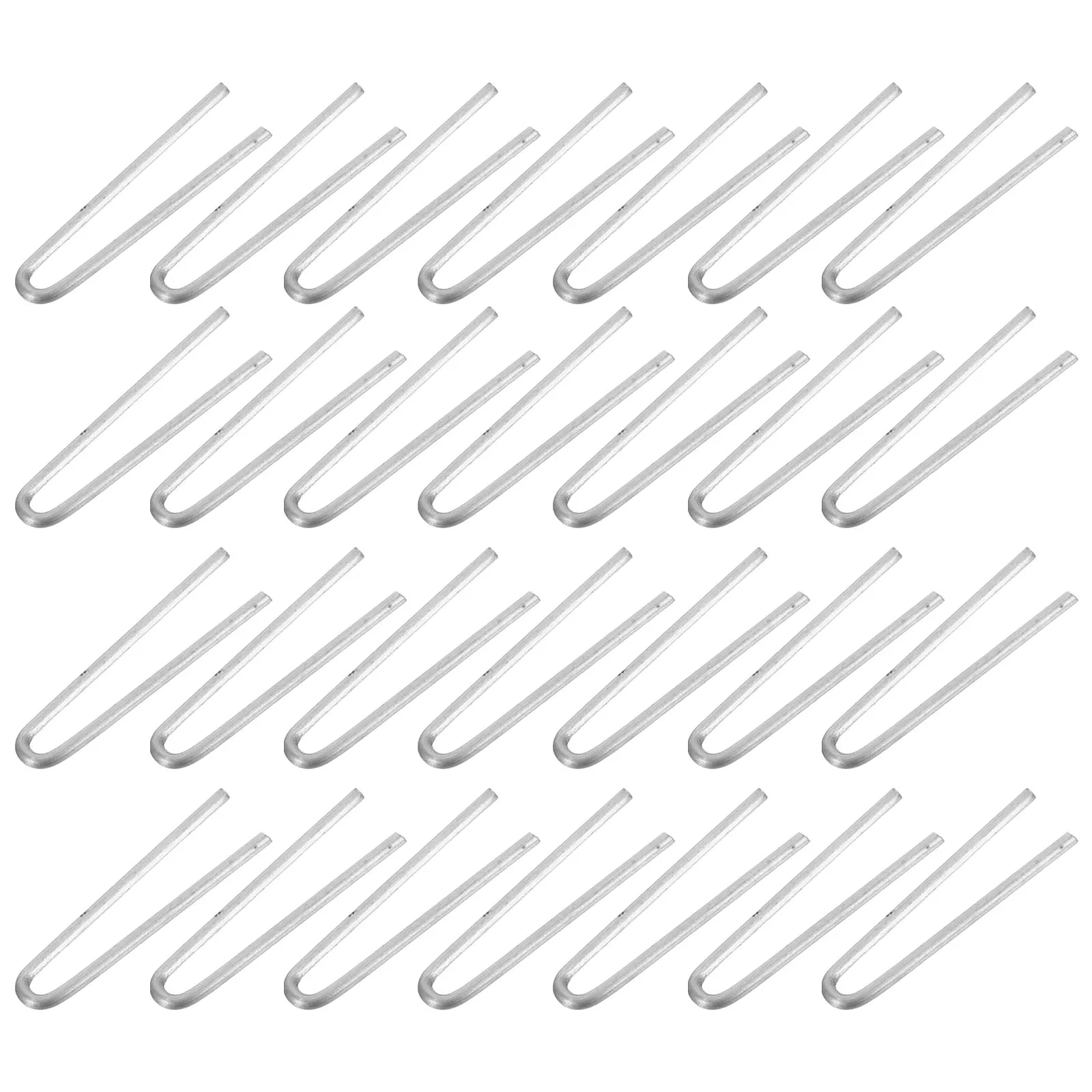 

100pcs Pottery Firing Tools Ceramic Ornaments High Temperature Nichrome Hooks Dangling Flame Needle Hanging Wire Jump Rings U