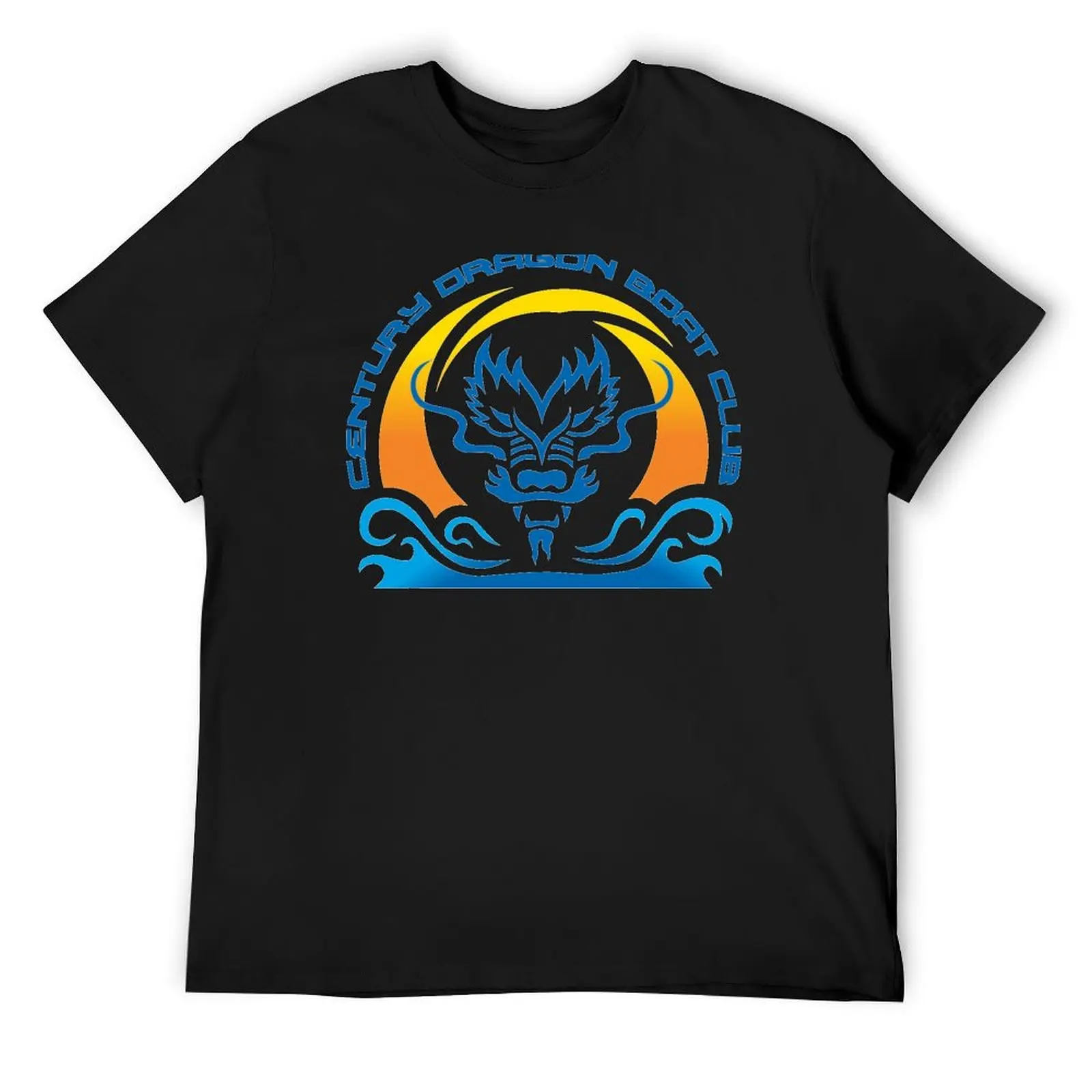 

Century Dragon Boat Club New Logo on White T-Shirt anime tshirt quick-drying summer clothes black t shirts for men