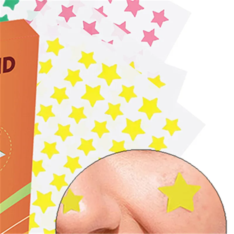 240 Stuks Kleurrijke Ster Puistje Acne Patch Onzichtbare Acnes Verwijdering Huidverzorging Stickers Concealer Gezicht Spot Makeup Tools Gezichtsverzorging