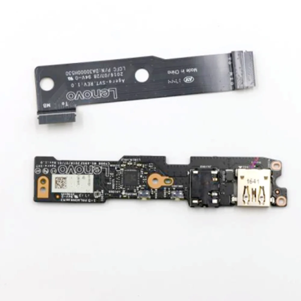 

New For Lenovo IdeaPad Yoga 910-13IKB USB board W/ CABLE CARDS MISC INTERNAL NS-A902 FRU 5C50M35083