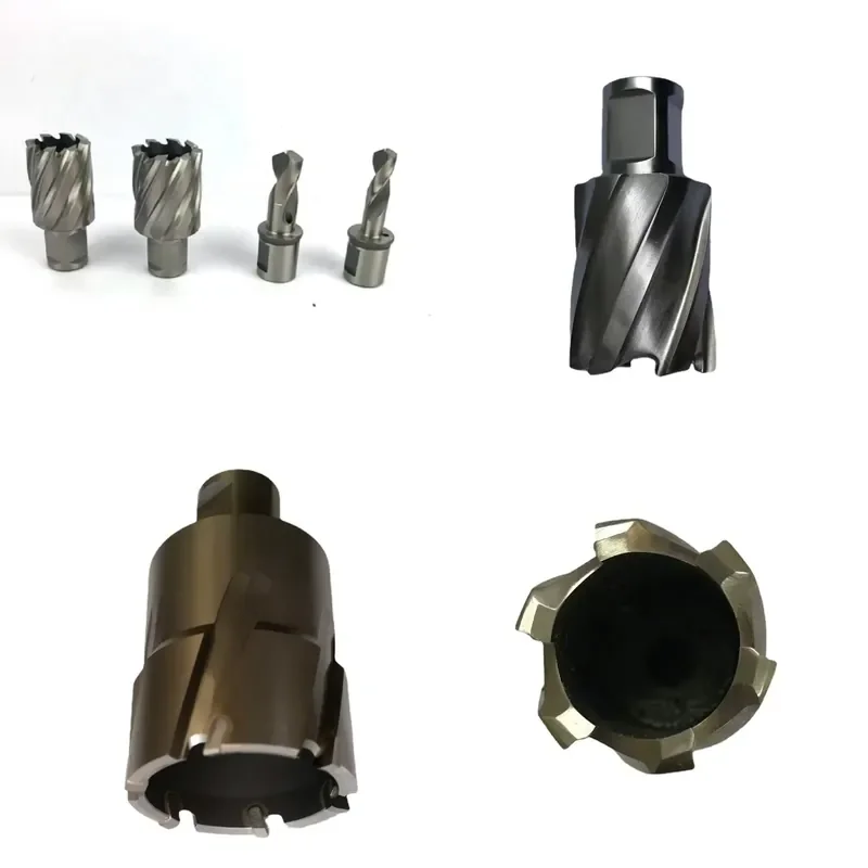HSS TCT Circular Broach Magnetic Drill Bits for Precision Cutting on Magnetic Base Drilling Machines