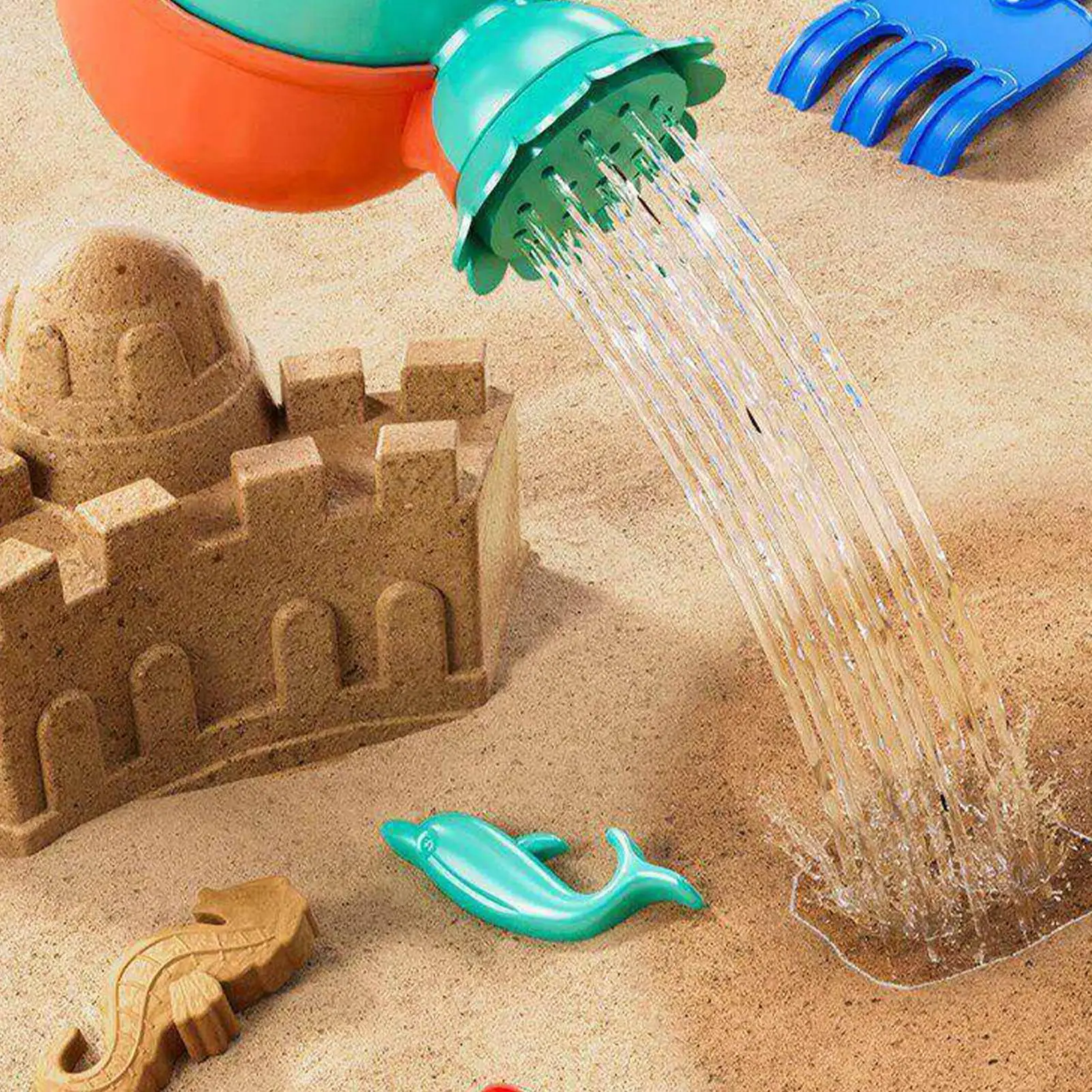 Set di giochi da spiaggia e sabbia per bambini gioco all'aperto_voghion.com