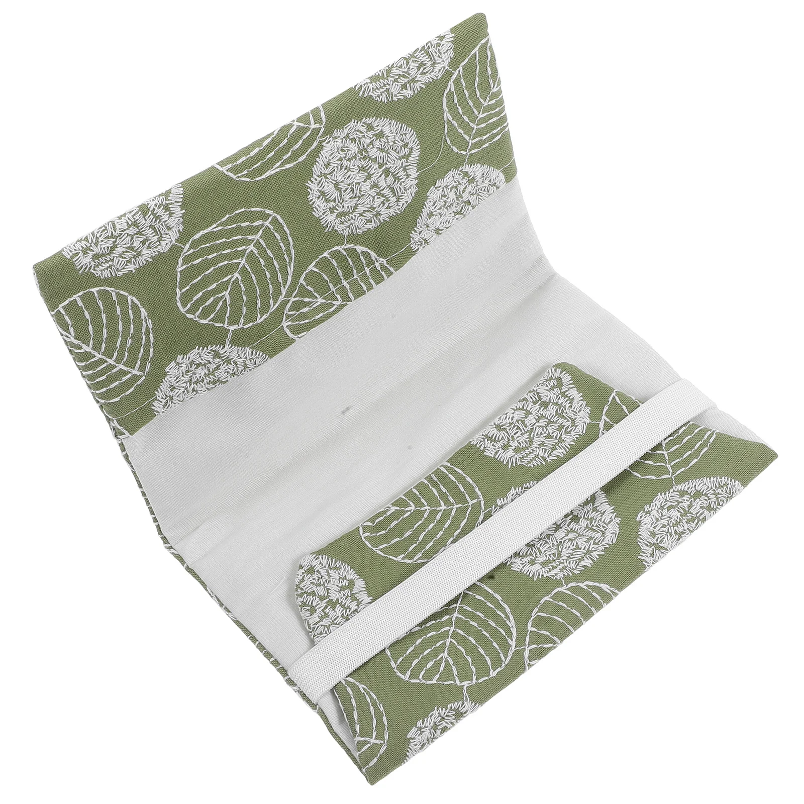 Capa de livro de tecido lavável macio, protetor reutilizável extensível para diários, cadernos, planejadores, capa dura pequena e grande