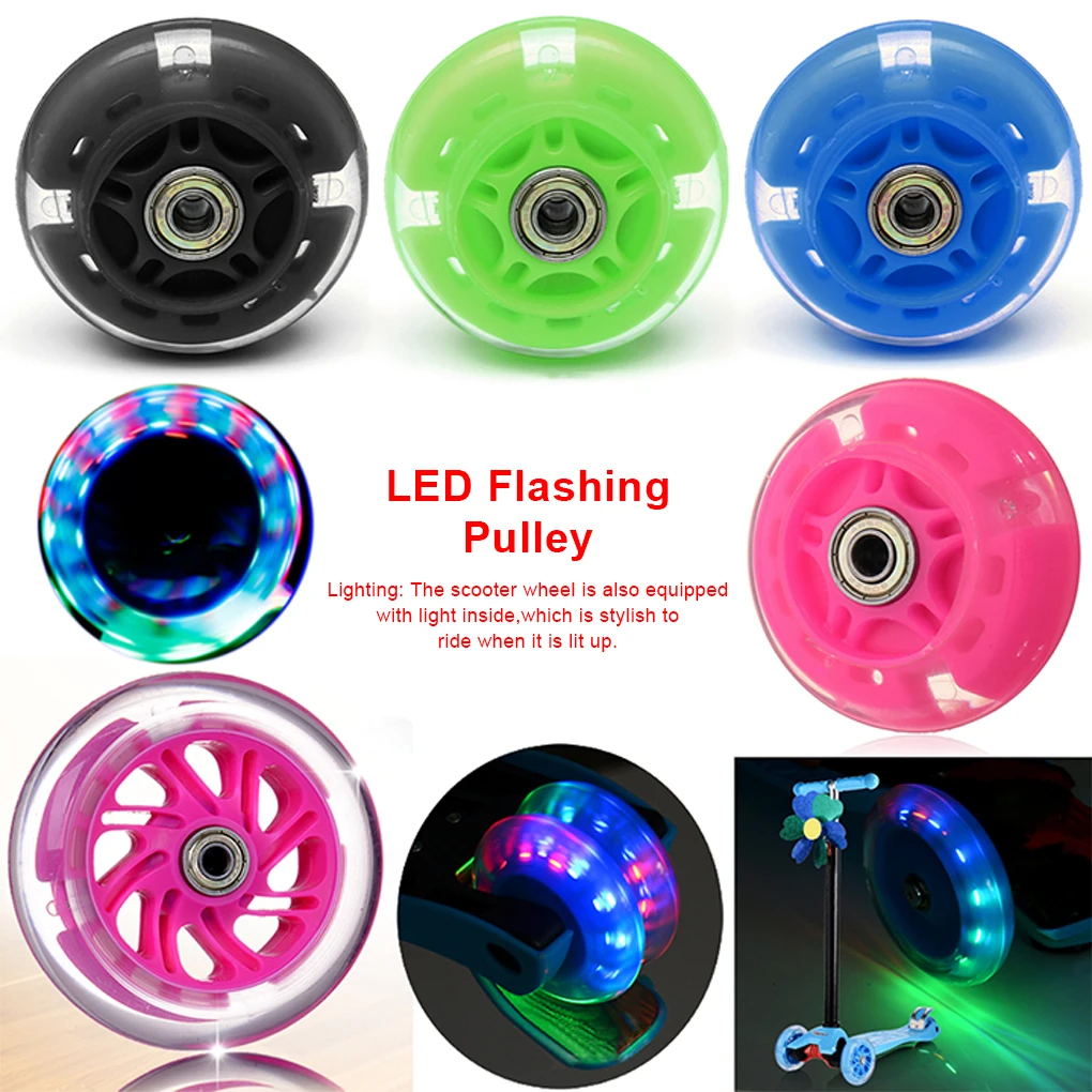 Scooter Wheel Portable 80mm Repairing Rollerskate Inline Skate Wheels