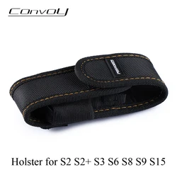 Convoy Holster for S2 S2+ S3 S6 S8 S9 S15 Flashlight Pouch Camping Fishing Flash Light Torch Carry Case Duty Belt Holder