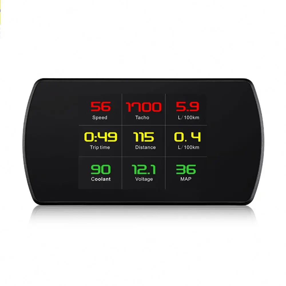 

Car OBD good Digital Meter HUD Car-Mounted Detachable Colorful Multifunctional Head-up Display