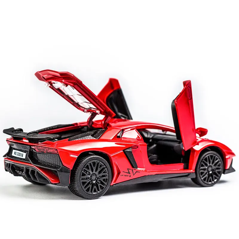 2024 Lambo Sports Car Alloy Car Model 1:32 children\'s Boy Toy simulazione Car Model Ornaments