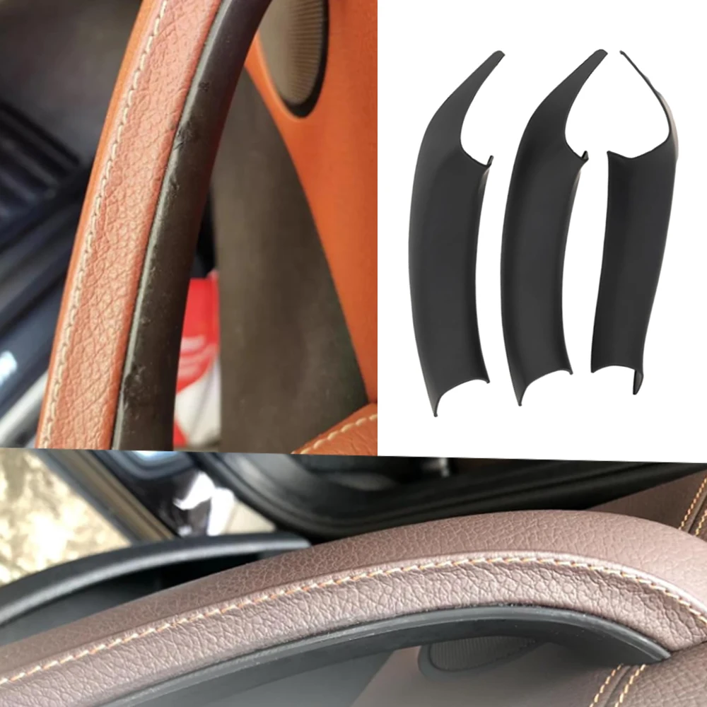 

3 pcs Inner Door Handle Trim Cover protective cover accessory For BMW X3 Series F25 2010-2016 For BMW X4 Series F26 2014-2017