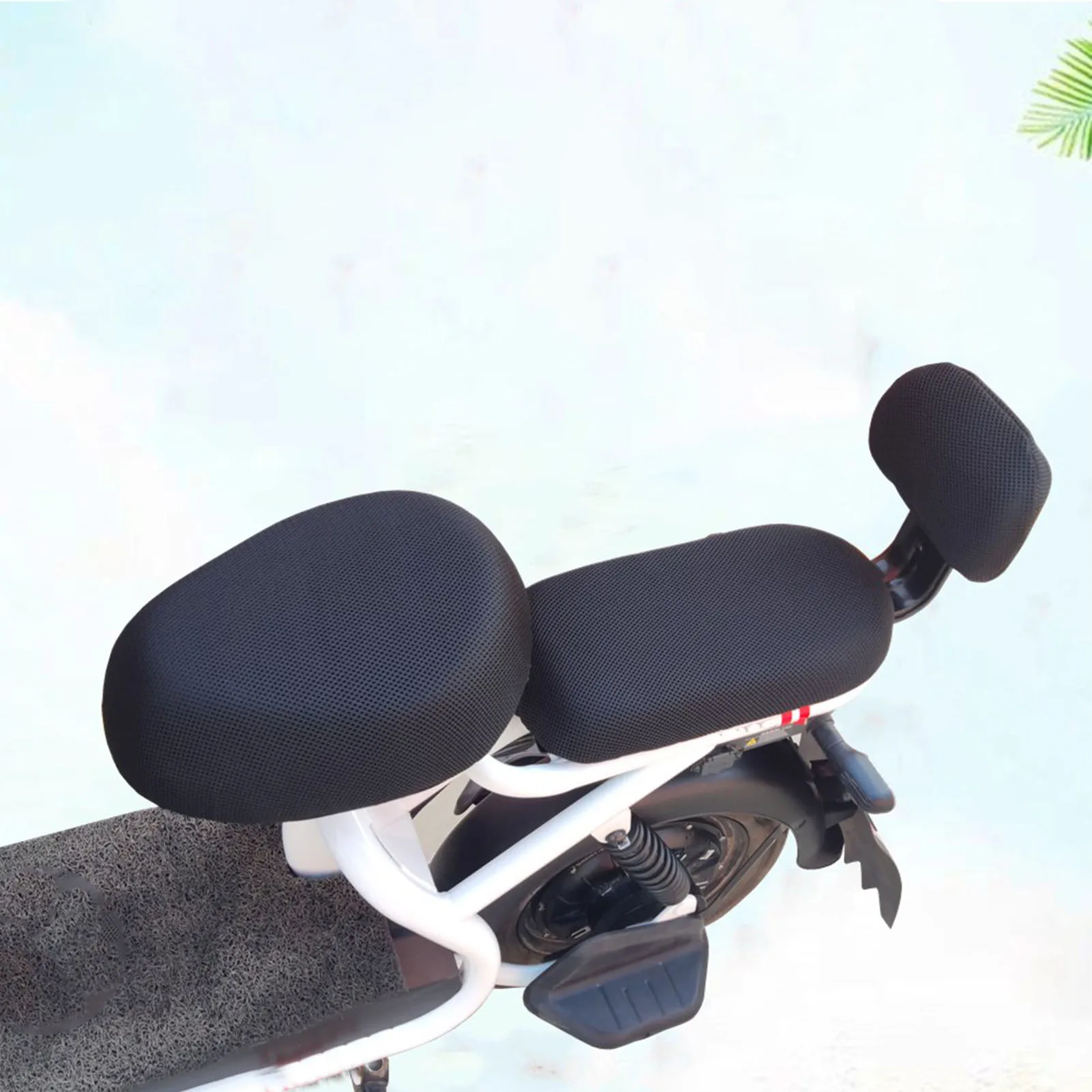 Electric Bike Seat Cover Electric Scooter Seat Cover 3D Mesh Waterproof Heat Insulation  Fit for Aima Electric Scooter