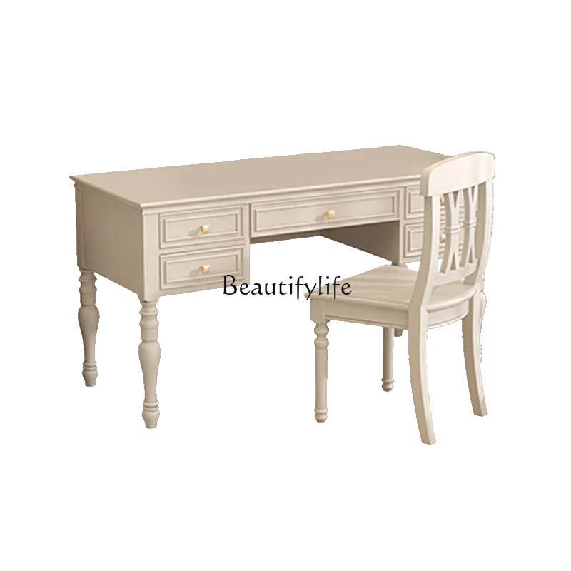 

ls 51Minimalist desk Modern light luxury household small apartment makeup table