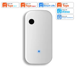 Tuya Zigbee Wifi Light Sensor Smart Illumination Sensor Brightness Detector App Smart Linkage Alexa Google Home Voice Control