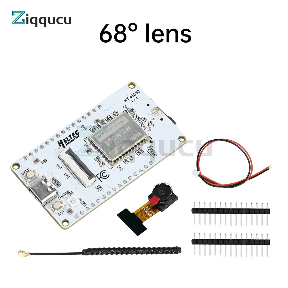 

ESP32-S3 WiFi HaLow HC33 Development Board WiFi BT Test Board with OV3660 Camera Module 2MP Pixel