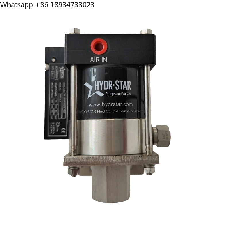 Air Driven Liquid Pump Max 4500psi Pneumatic High Pressure Similar Haskel Hydro Pressure Testing Pump for Aerospace & Defense