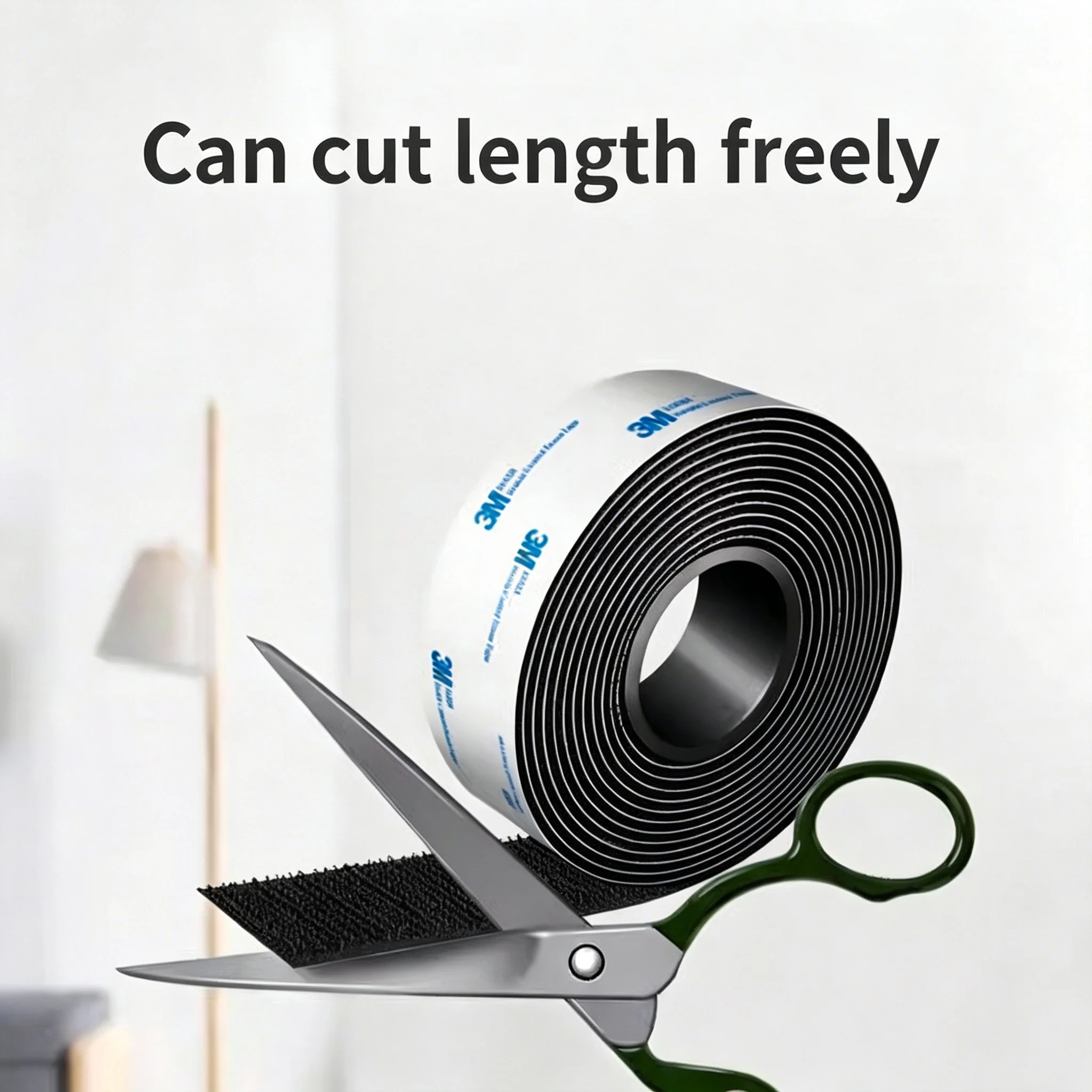 3M Loop Hook Tapes, Double-Sided Self Adhesive Tape, Strong, High Viscosity, No Trace, Hook Surface Stickers, Adhesive Fixation