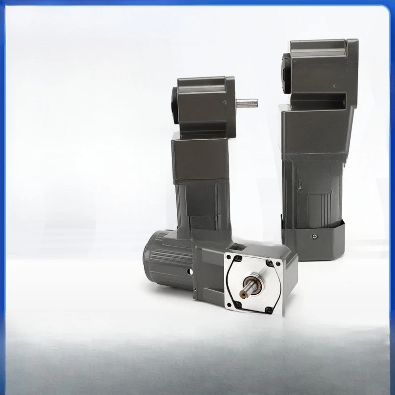 Miniature speed regulation and deceleration right-angle motor, 90-degree angle motor 90-degree hollow medium real motor AC 220v